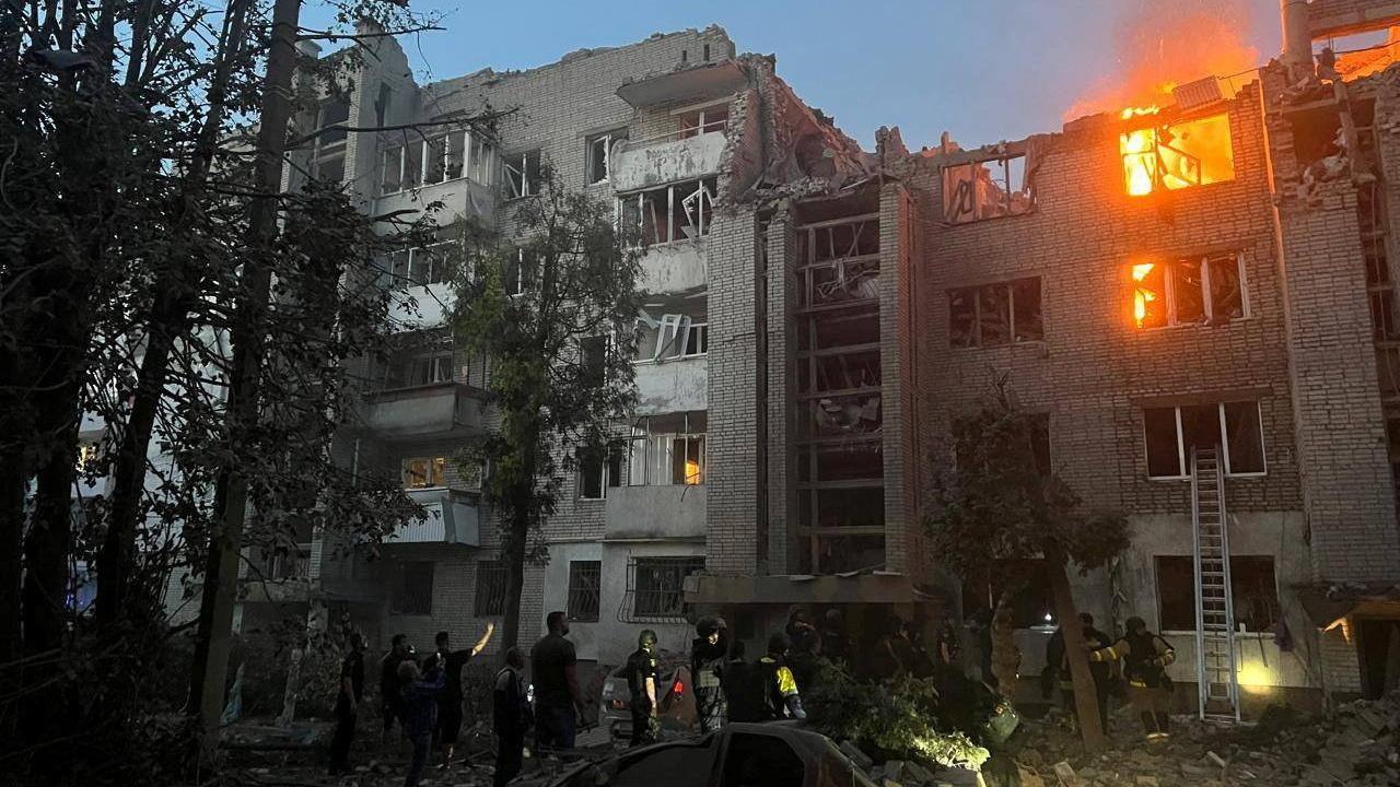 Three Children Among Eight Fatalities in Russian Missile Attack on Ukraine