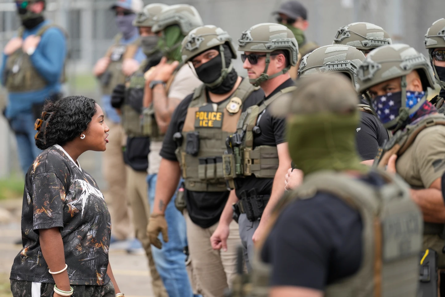 Democratic Delegates Clash With ICE at Newark Detention Center Amid Hunger Strike Allegations
