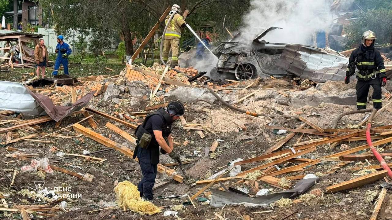 Russian Ballistic Attack Kills 10 at Drone Display Near Kyiv