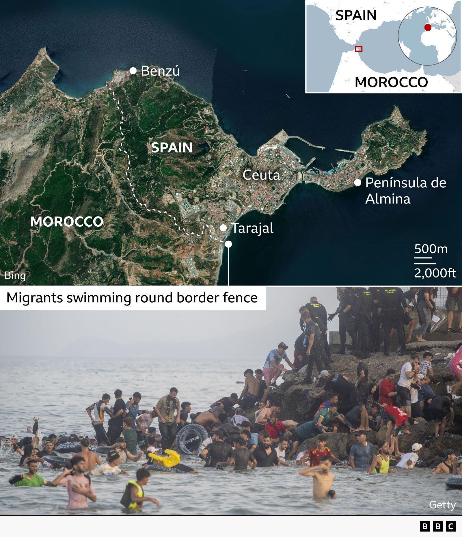 EU Urges Stronger Borders Amid Ceuta Migration Crash