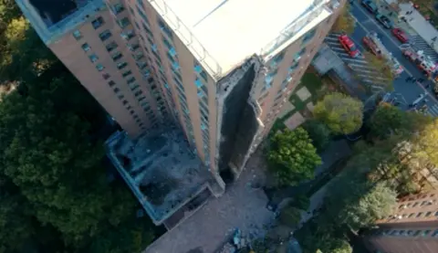 Partial Building Collapse in NYC: Investigation Underway Following Explosion