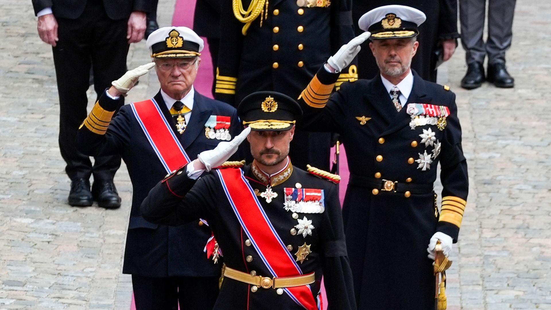 European Royals Pay Last Respects to Norway’s King Harald V