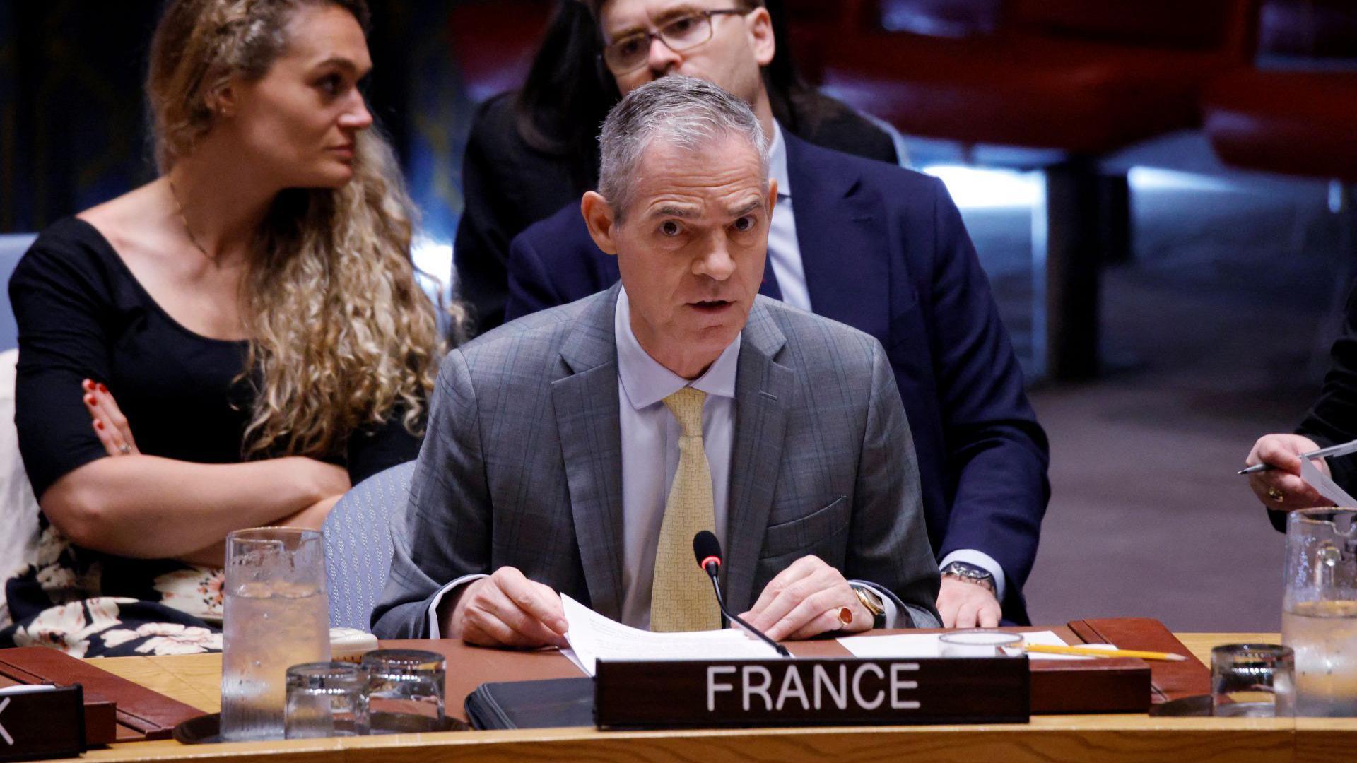 U.S. Walks Out of UN Security Council Meeting Over France's 'Grandstanding'