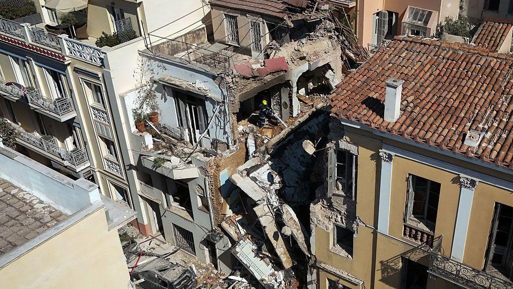 Athens Explosion: Two Dead, Multiple Missing After Holiday Rental Collapse