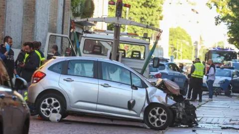 Tragic Incident in Modena: Driver Plows into Pedestrians, Injuring Eight