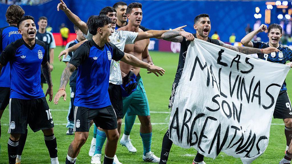 Argentina's Falklands Banner Sparks FIFA Probe Ahead of Final
