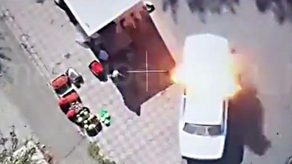 Russian Drone Chases Ukrainian Vendor in “Human Safari” Attack, Video Shows
