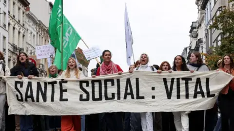 Massive National Strike in Belgium Disrupts Transport as Unions Protest Government Cuts