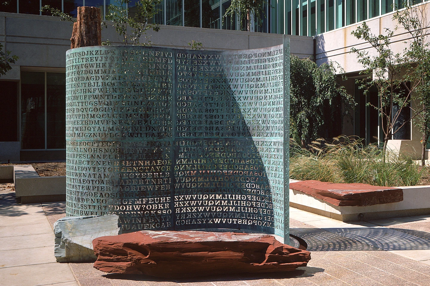 Sculptor Sanborn Auctions Secrets of His Iconic Cryptic Art, Kryptos