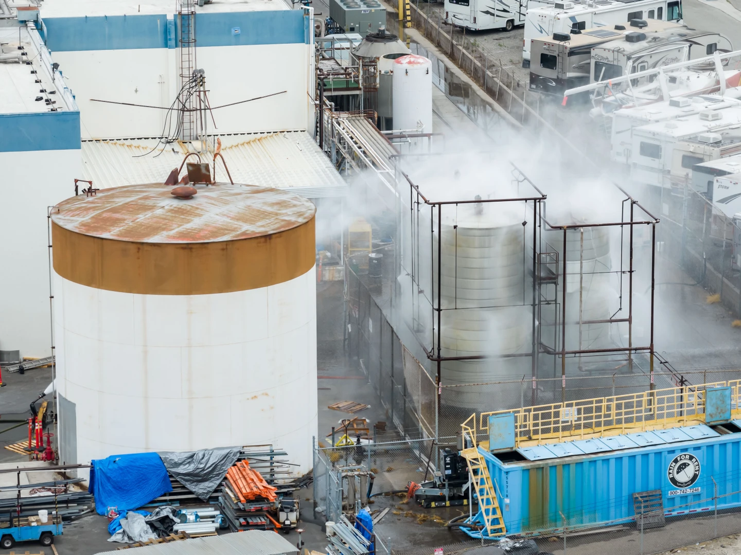Garden Grove Chemical Tank Leak Forces 50,000 Evacuated
