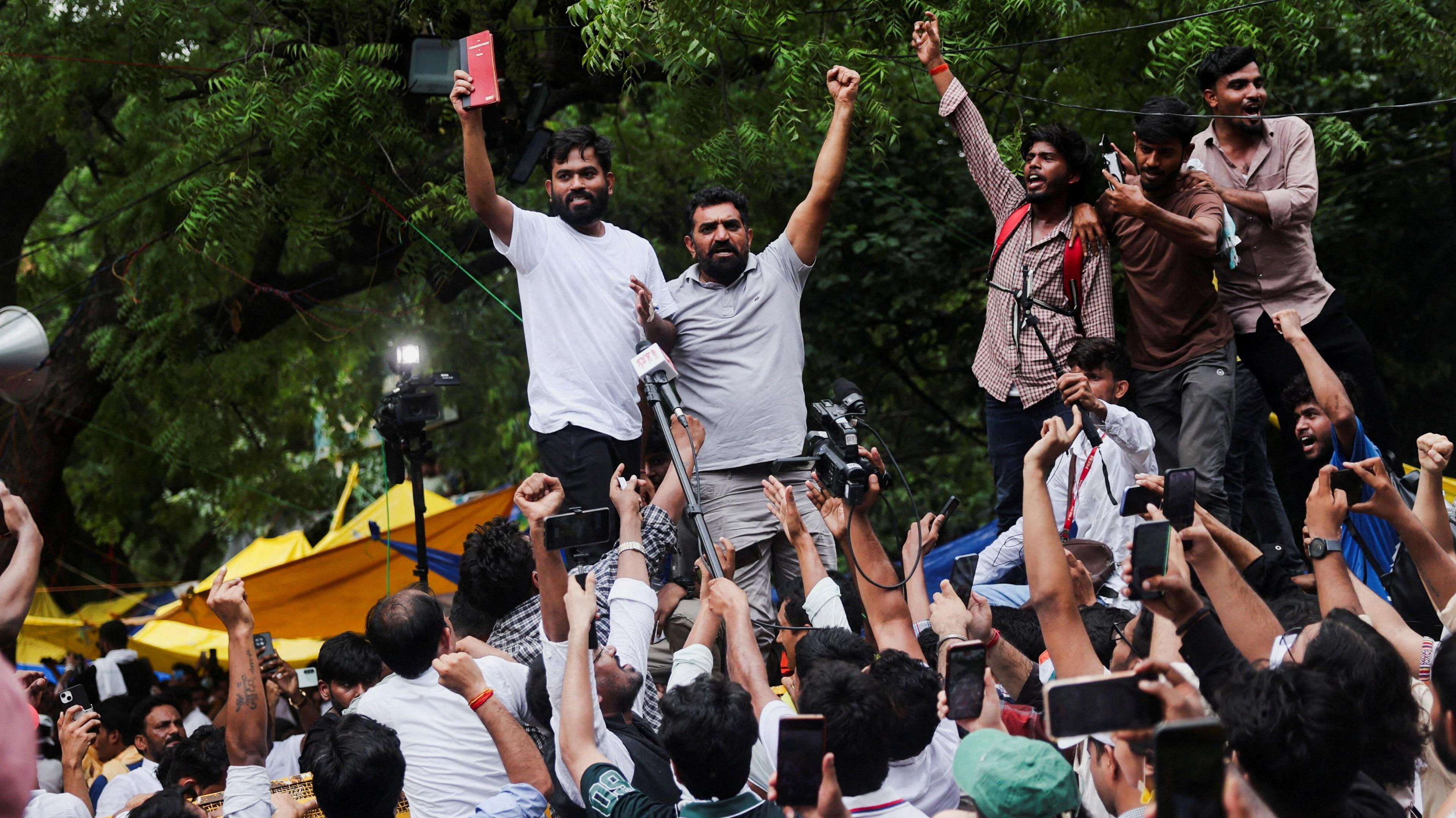 India’s ‘Cockroach’ Protest Ends with Education Minister’s Resignation