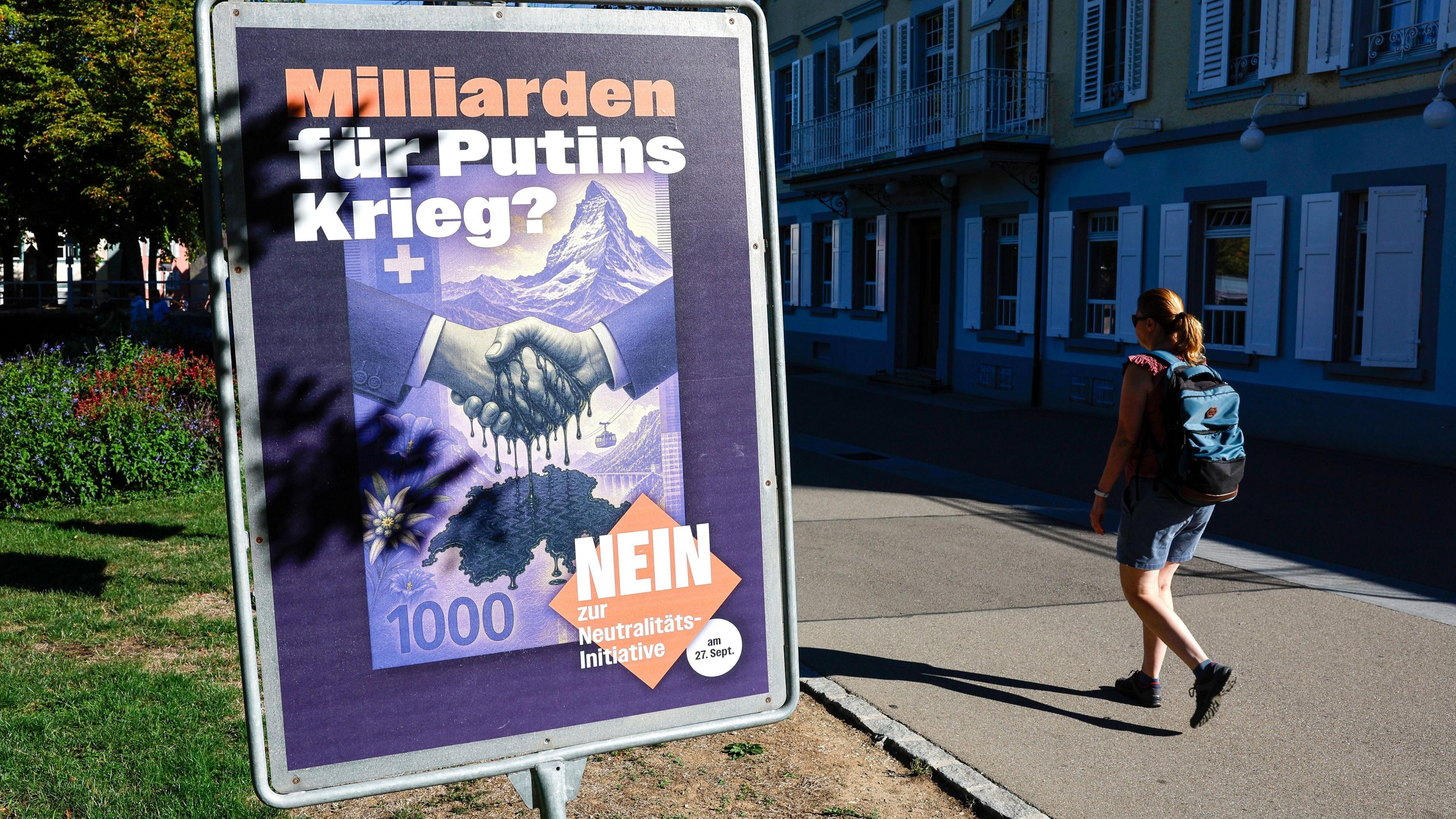 Swiss voters reject stricter neutrality in referendum