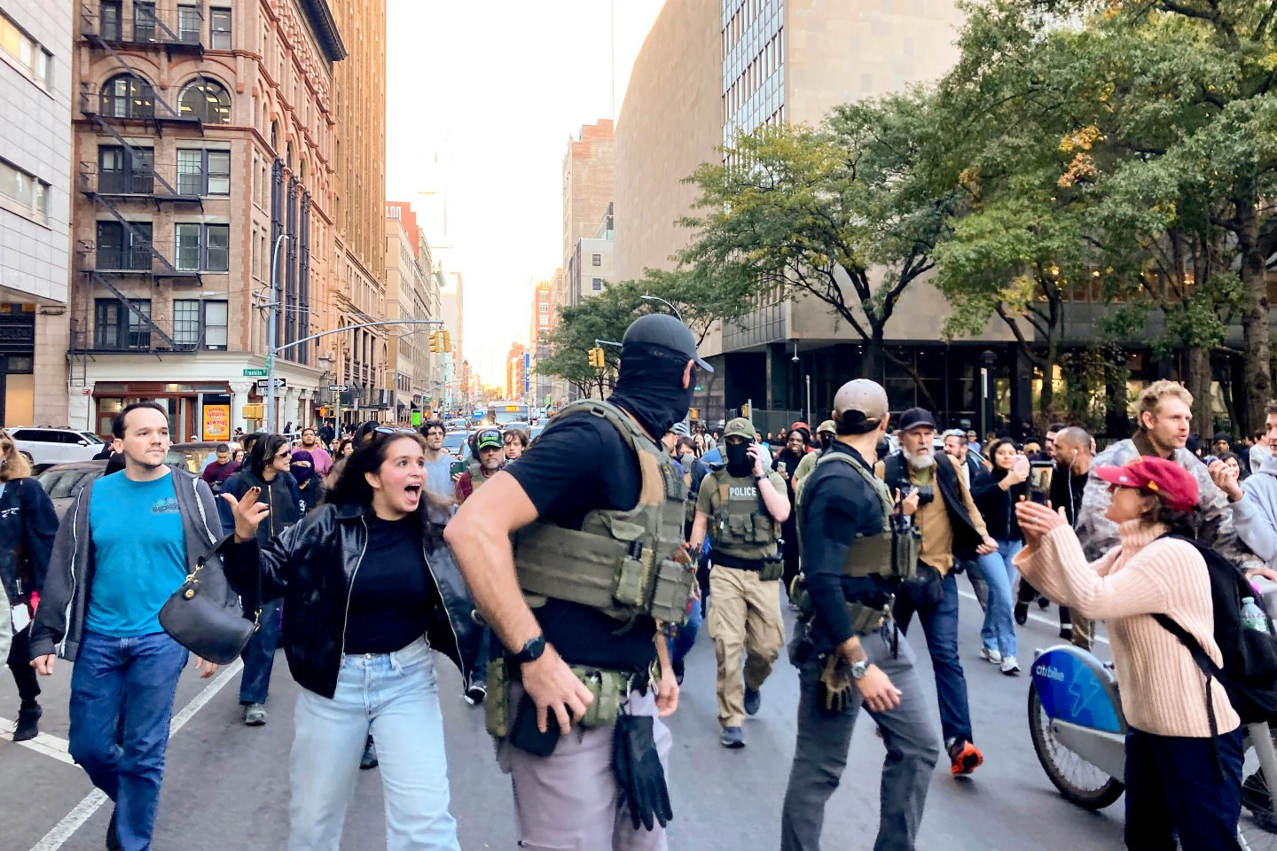 Chaotic Immigration Sweep on New York's Canal Street Sparks Protests