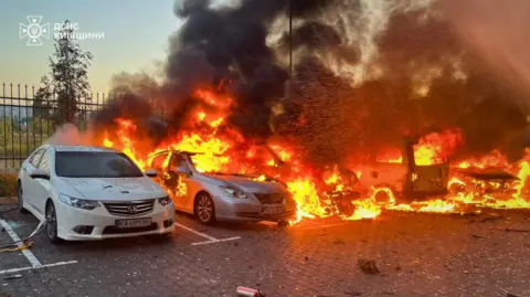 Deadly Overnight Air Assault: Ukraine Reports Three Fatalities in Massive Russian Attack