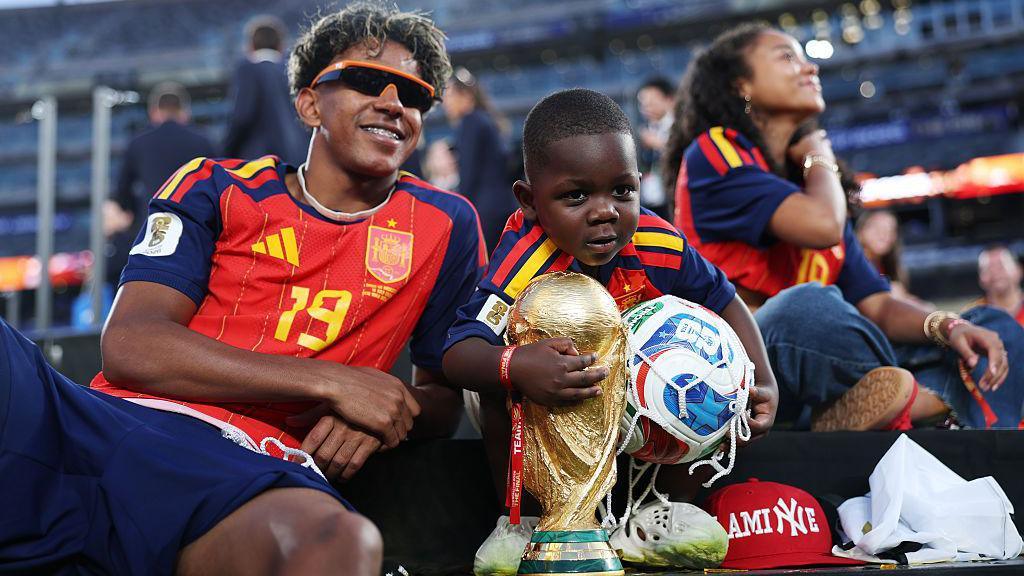 Lamine Yamal’s Three‑Year‑Old Brother Lights Up World Cup Celebration