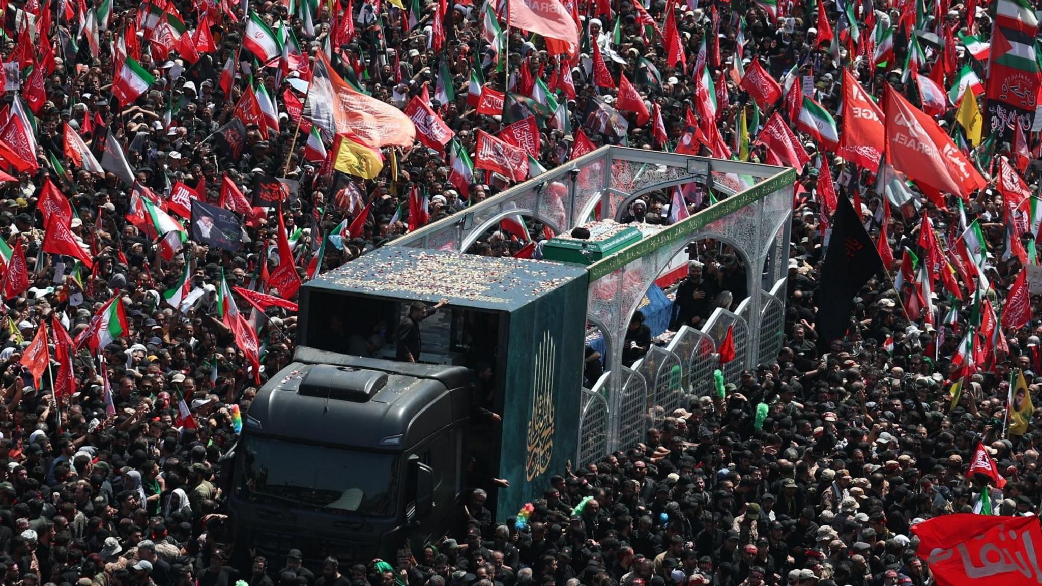 Mass Funeral in Tehran: Khamenei’s Death Fuels Vengeance Rallies