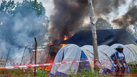 Metaverse Witness: Anger Ignites Ebola Hospital Tents in DR Congo Virtual Reality Coverage