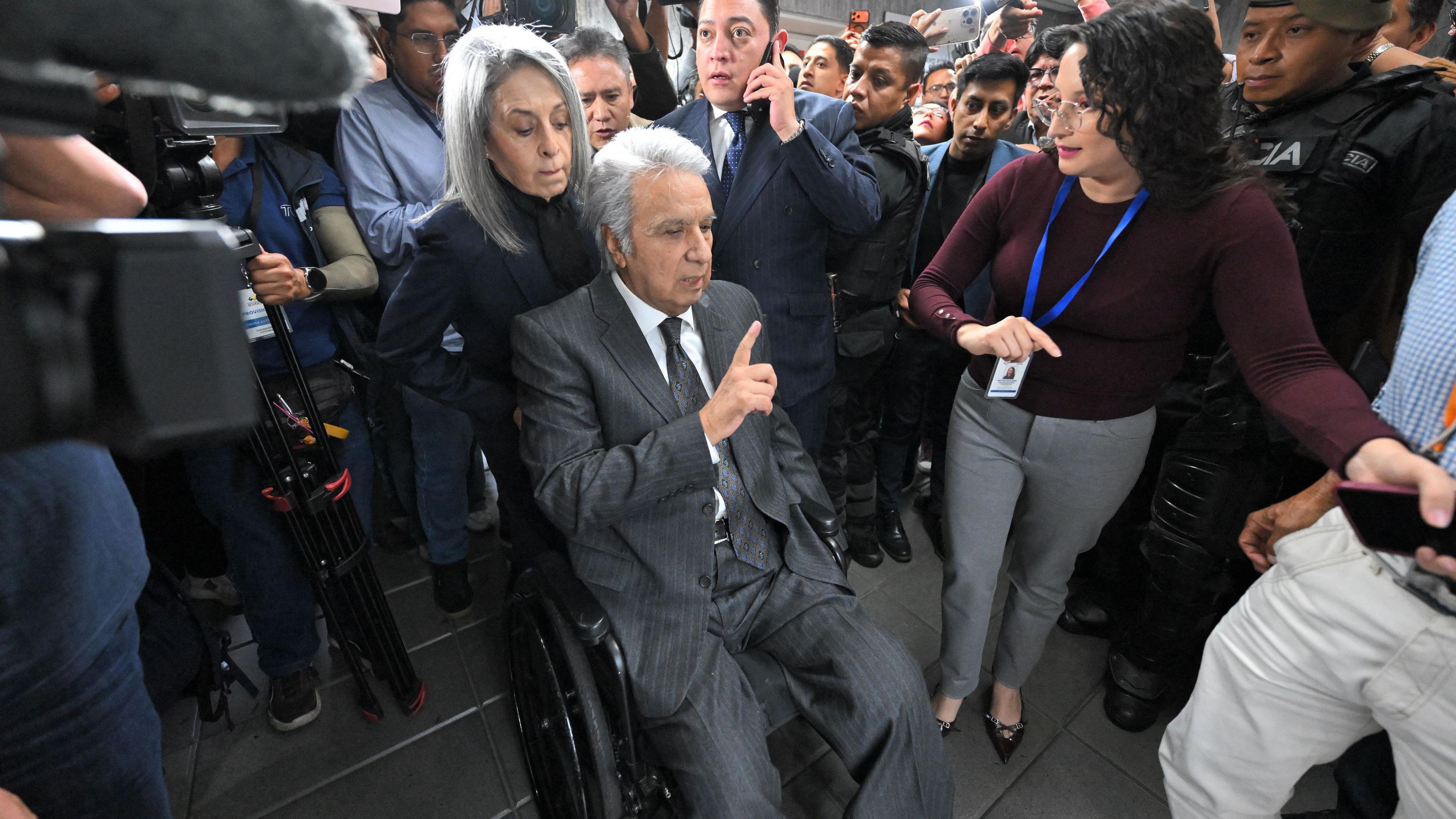Former Ecuadorian President Lenin Moreno Sentenced to Five Years Prison for Bribery