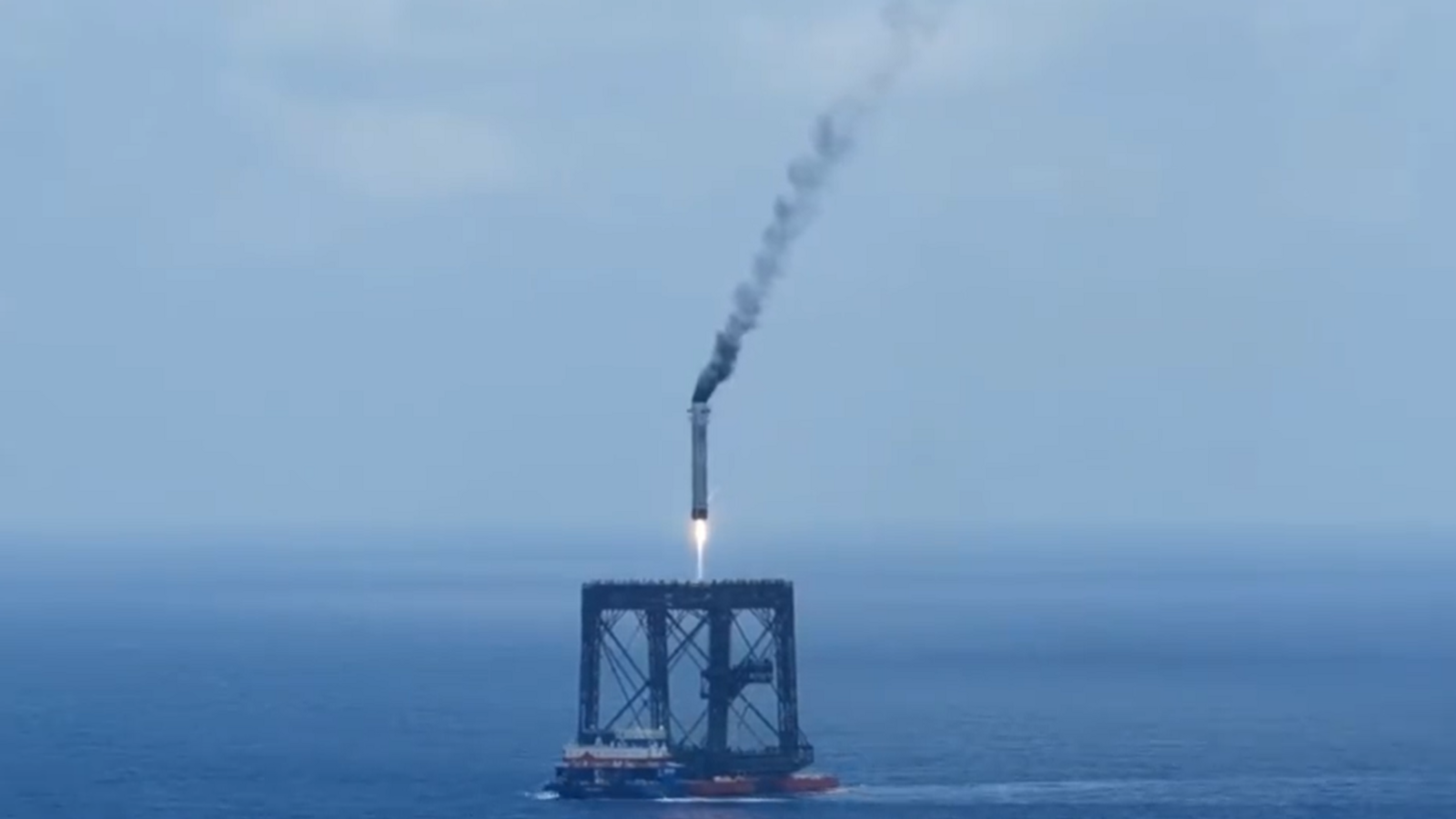 China Lands Reusable Rocket for First Time, State Media Says