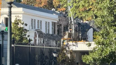 Demolition Begins for Trump Ballroom at the White House