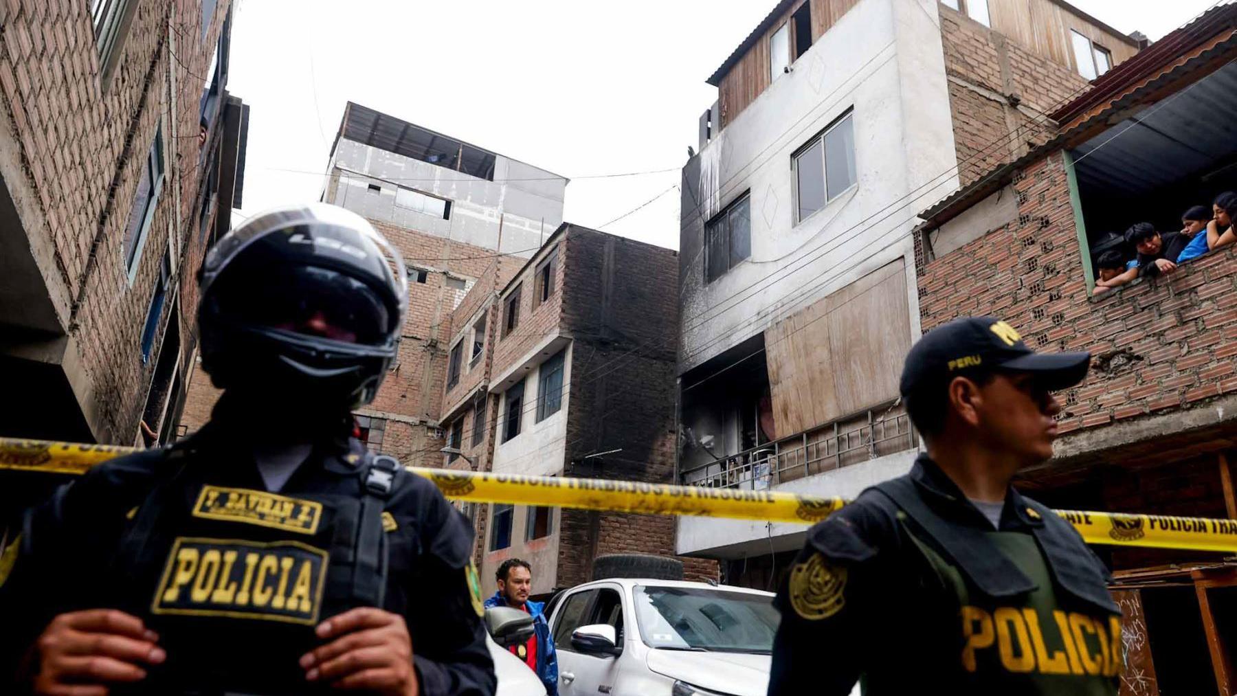 Peruvian Tragedy: Ten Family Members Perish in Fiery Arson in Lima