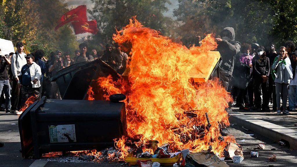 Fires and Fury: French Student Protests Escalate Across Schools
