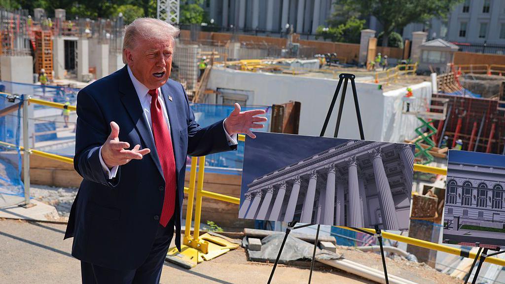 Trump Seeks Supreme Court Approval to Keep Building White House Ballroom